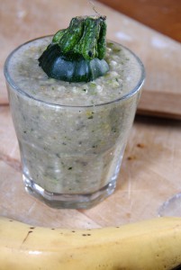 Smoothie, courgette