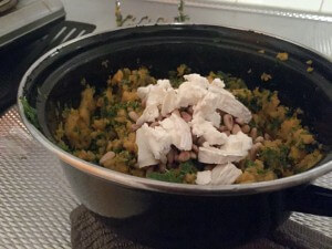 Boerenkool met zoete aardappel