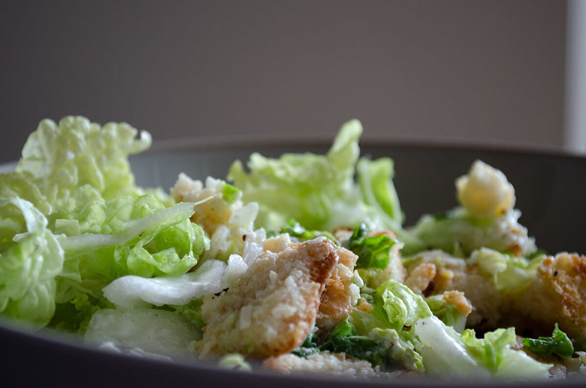 Vegetarische Caesar Salade
